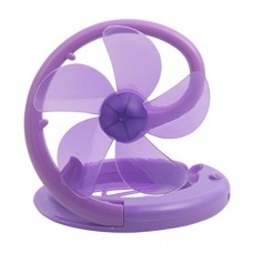 Chilling Summer Stylish Mini Folding Fans (Purple) - B013S283OQ